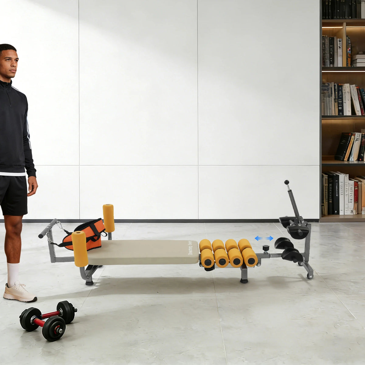 Electric Stretching Bench For Back And Body Muscle Relief