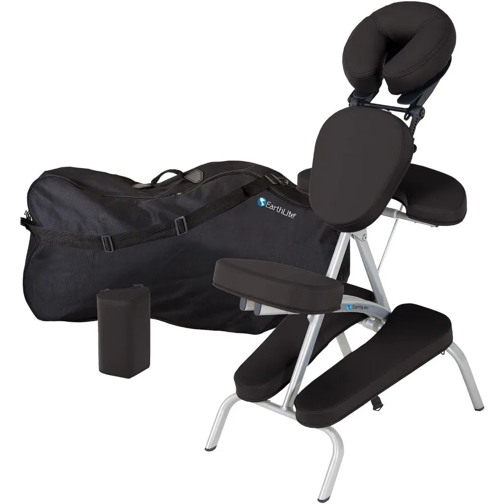 Portable Electronic Massage Chair With Carry Case And Sternum Pad