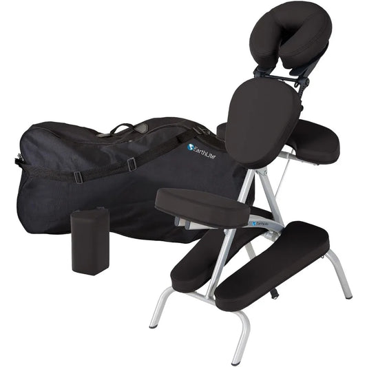 Portable Electronic Massage Chair With Carry Case And Sternum Pad