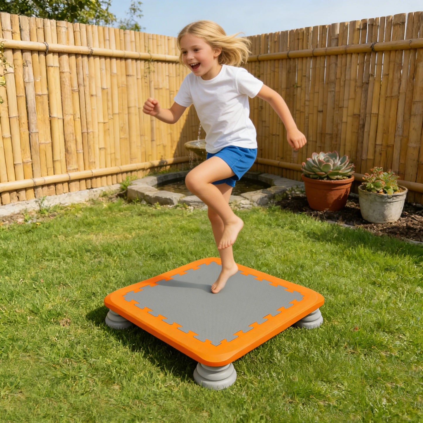 70Kg Load Anti Slip Sensory Jumping Pad For Kids Indoor Outdoor Gym