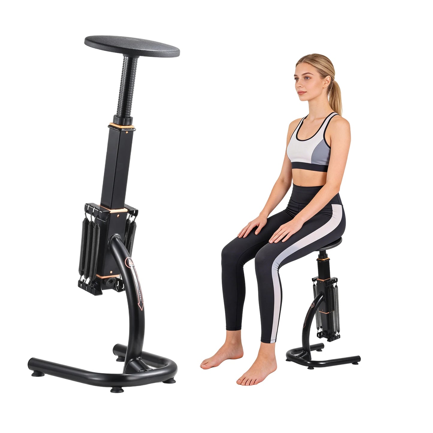 Squat Machine For Home Gym Adjustable Glute And Leg Strengthener