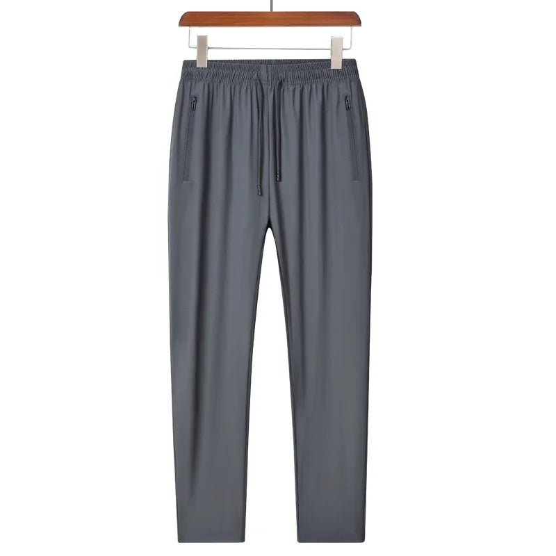 Men's Ice Silk Quick Dry Sweat Absorbing Sports Pants