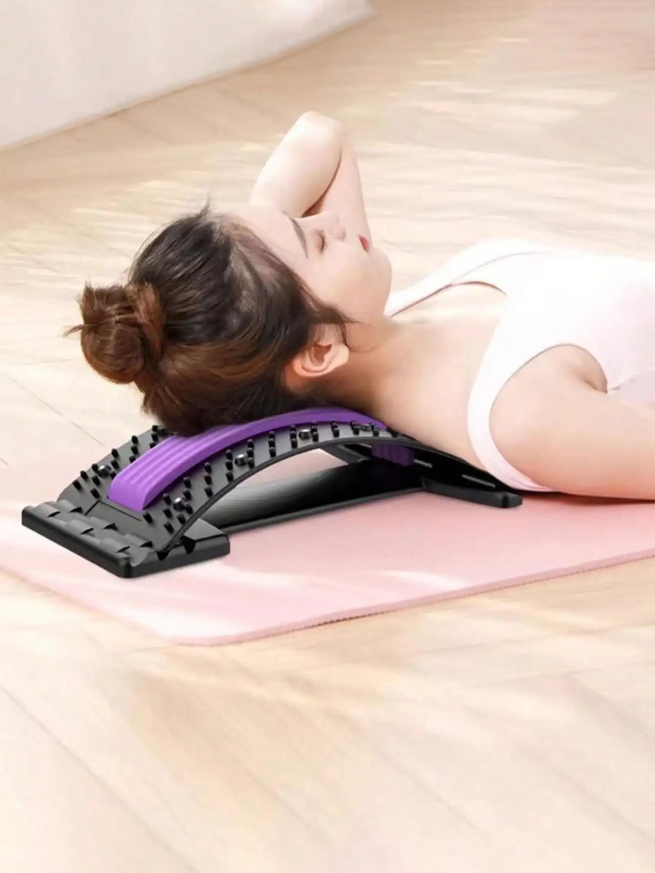 Lumbar Spine Relaxation Stretcher Massager For Neck And Back Support
