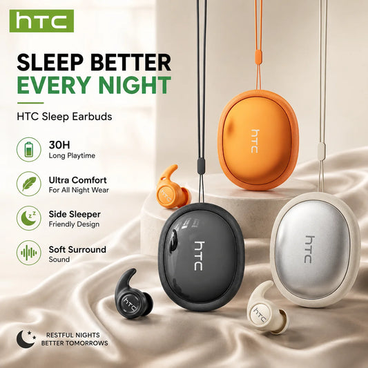 HTC NE76 OWS Wireless Earbuds With AI Translation Battery Life