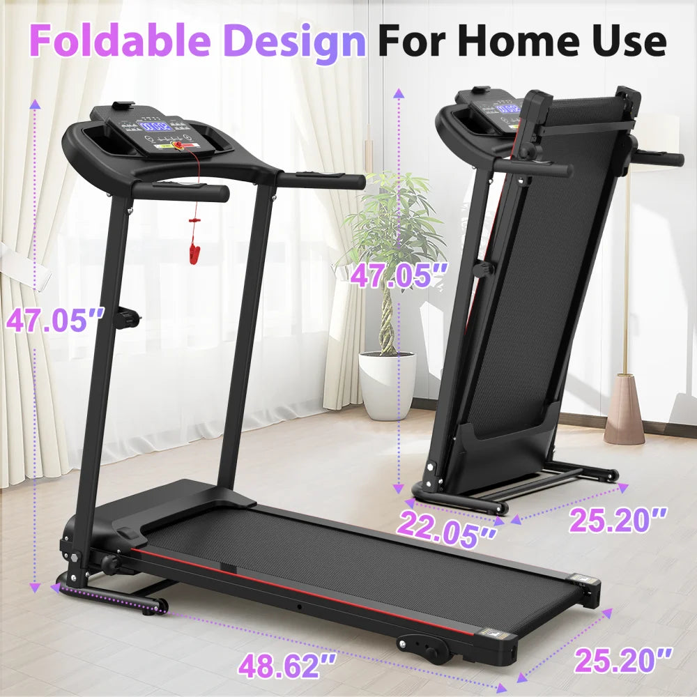 Home Treadmill 12 KMH Cardio Training For Indoor Use