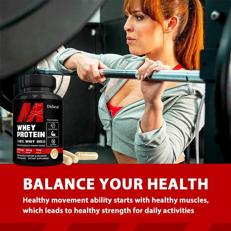 Kenofor Charge Whey Protein Capsules For Recovery And Immune Support