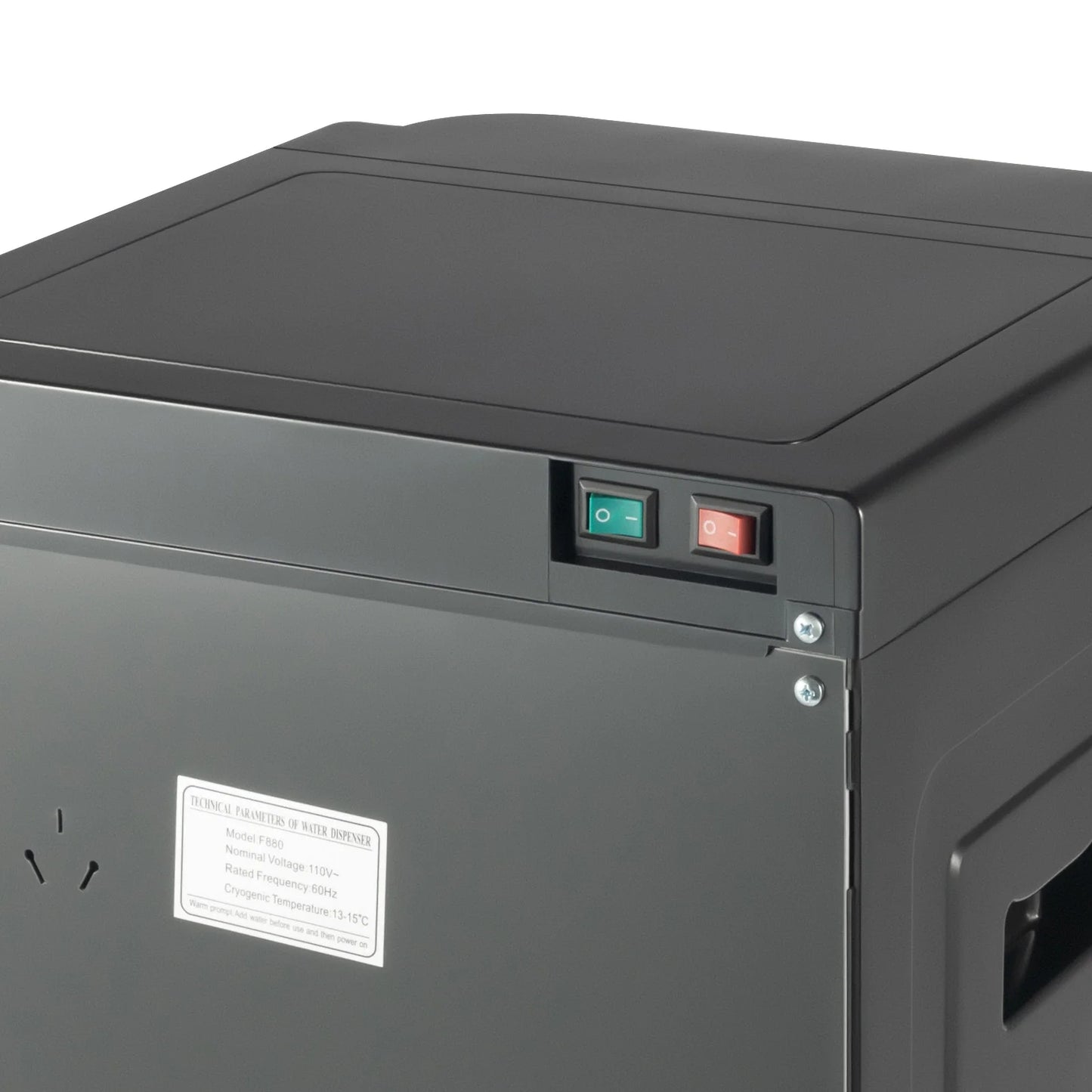 Bottom Loading Water Dispenser 304 Stainless Steel Hot Cold Cooler