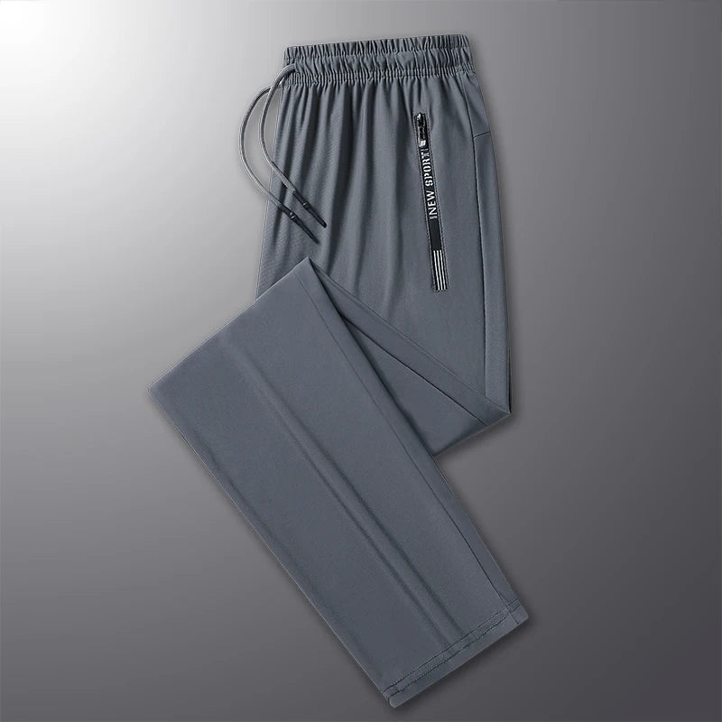 Men's Ice Silk Quick Dry Sweat Absorbing Sports Pants