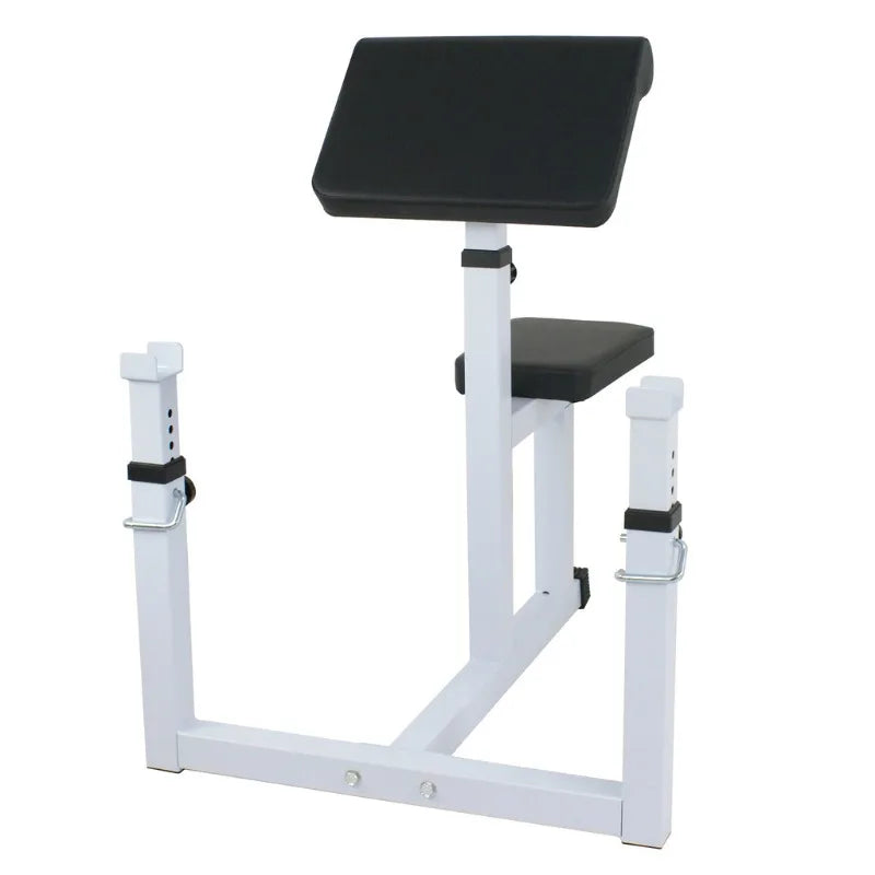 Commercial Seated Preacher Curl Bench For Dumbbell Biceps Training