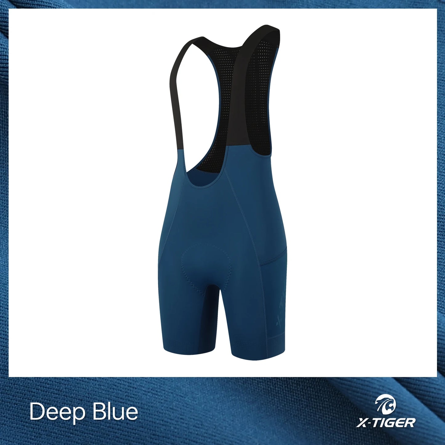 X-TIGER Men's Cycling Bib Shorts Pro 200 Density Cushioned