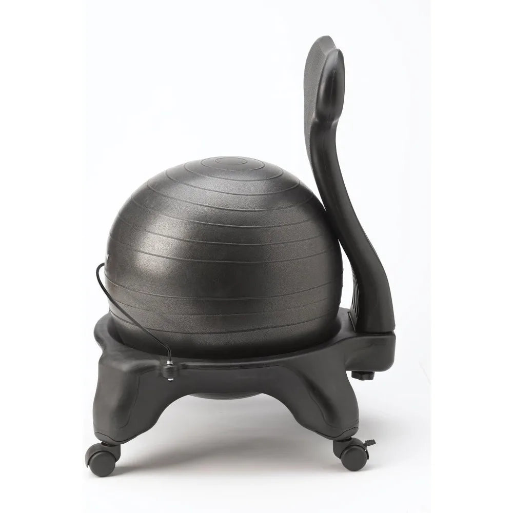 Gaiam Balance Ball Chair Classic Yoga Ball Chair Ergonomic Desk