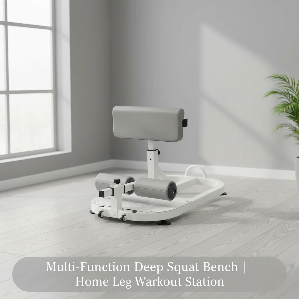 Multi Function Deep Squat Bench For Home Gym Leg Exercises