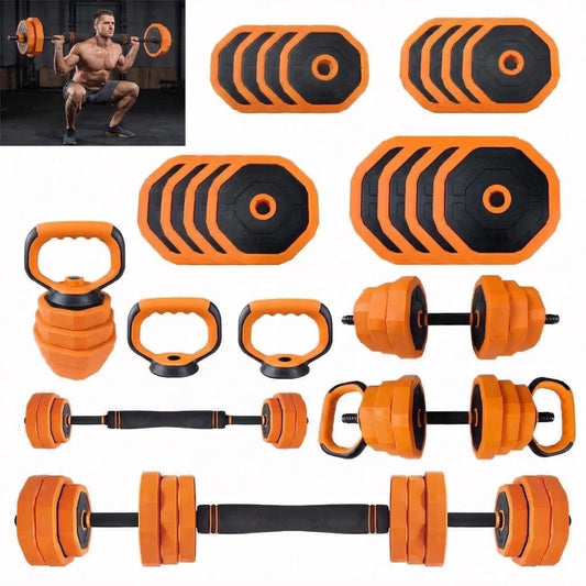 Adjustable Dumbbells 44 Lbs 4 In 1 Home Gym System