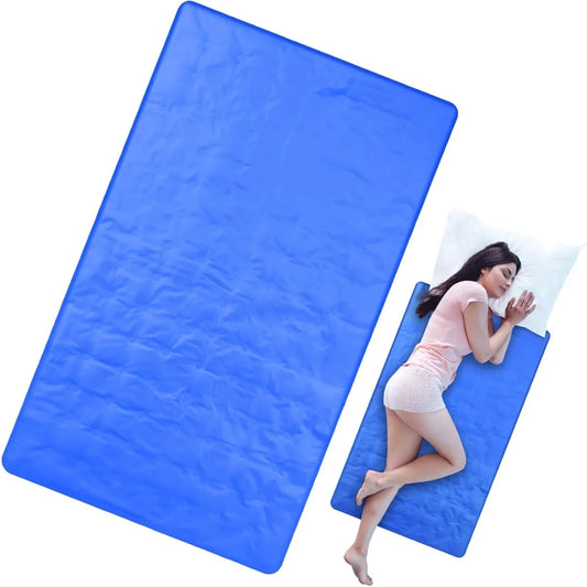 XIUWO Cooling Gel Bed Mat For Hot Sleepers Pain Relief