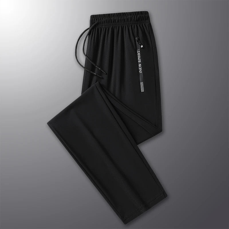 Men's Ice Silk Quick Dry Sweat Absorbing Sports Pants