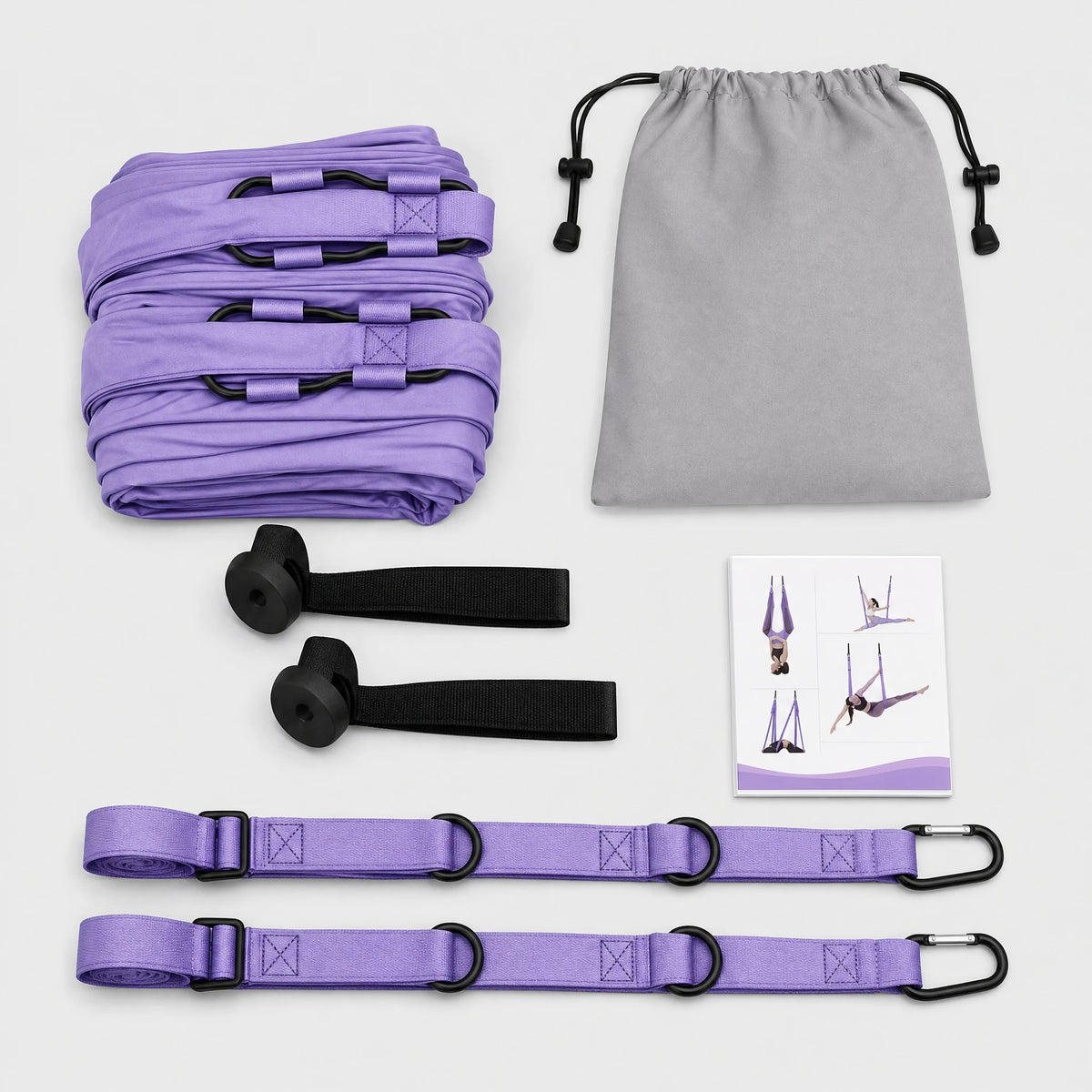 Door Mounted Aerial Yoga Strap For Home Fitness Training