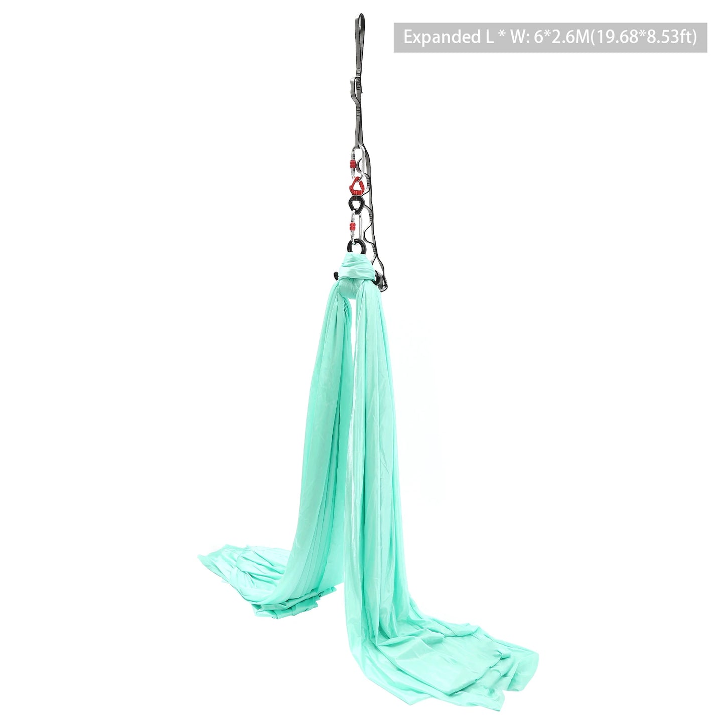 Aerial Yoga Hammock And Silk Ribbon For Dance Pilates Training