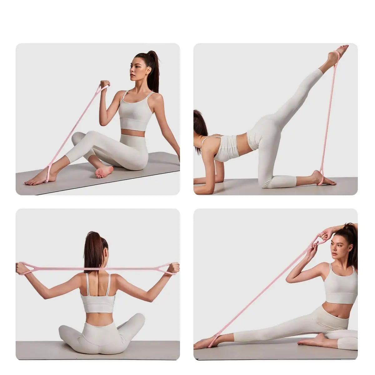 Figure 8 Resistance Band Chest Expander For Arms And Chest