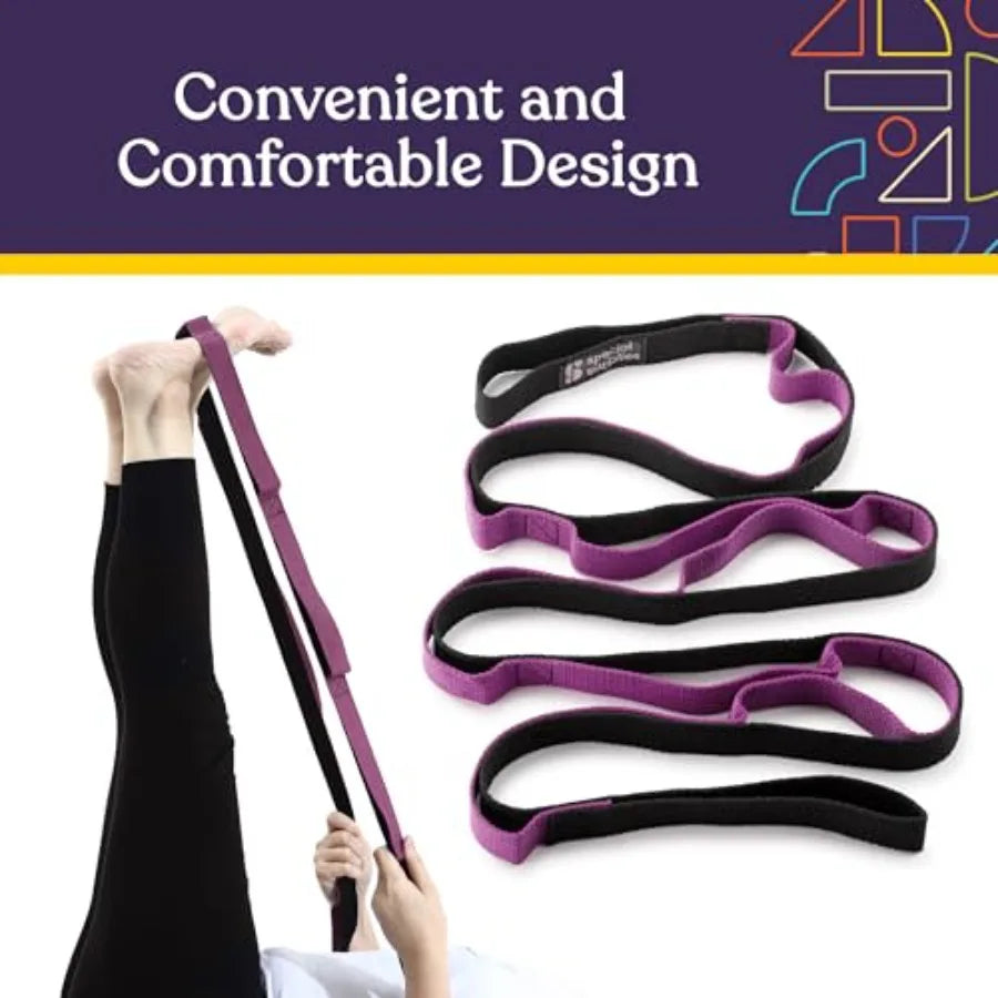Yoga Strap For Stretching And Flexibility Training