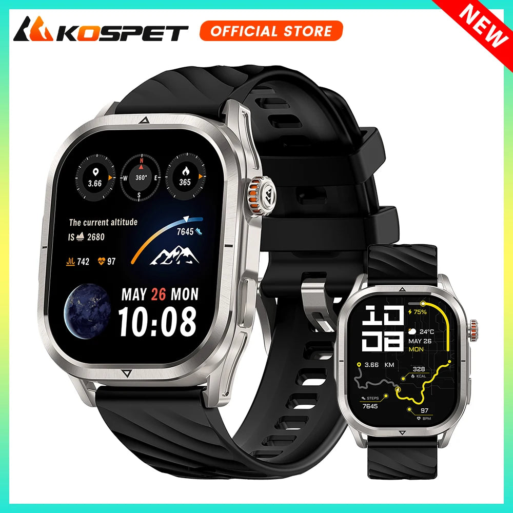 KOSPET Magic P10 GPS Smartwatch With AMOLED Sports Tracking