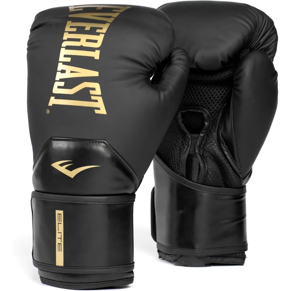 YTYIN Everlast Elite 2 Boxing Gloves PU Leather Training Gear