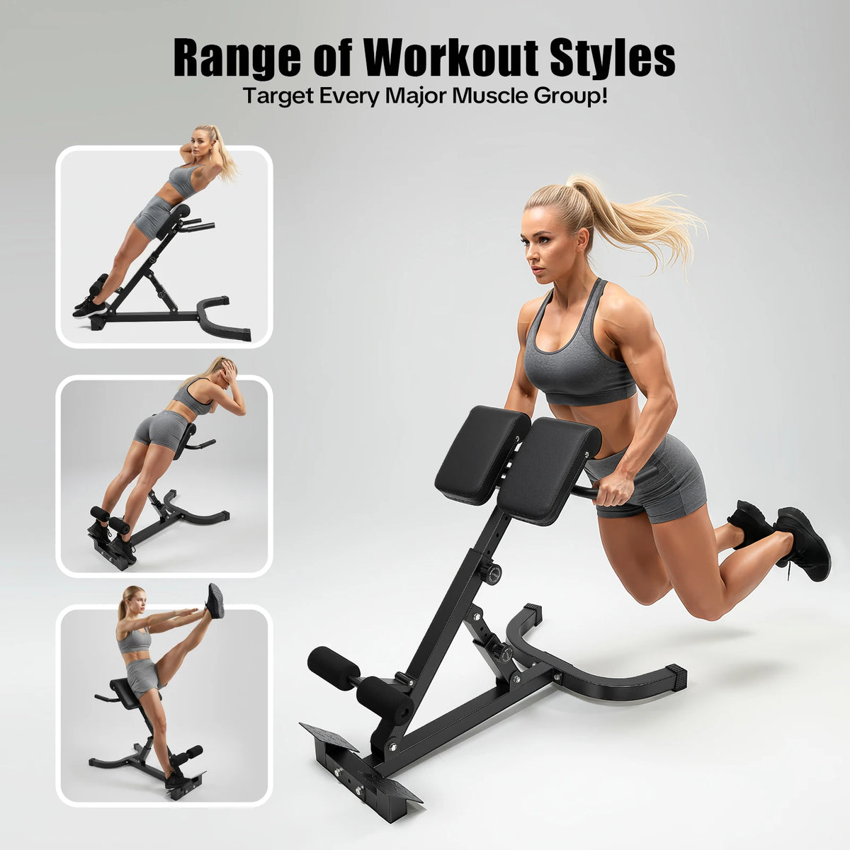 Adjustable Multi-Function Strength Training Bench For Home Gym