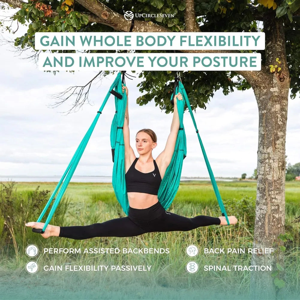 YTYIN UpCircleSeven Aerial Yoga Swing Set Ceiling Mount Accessories