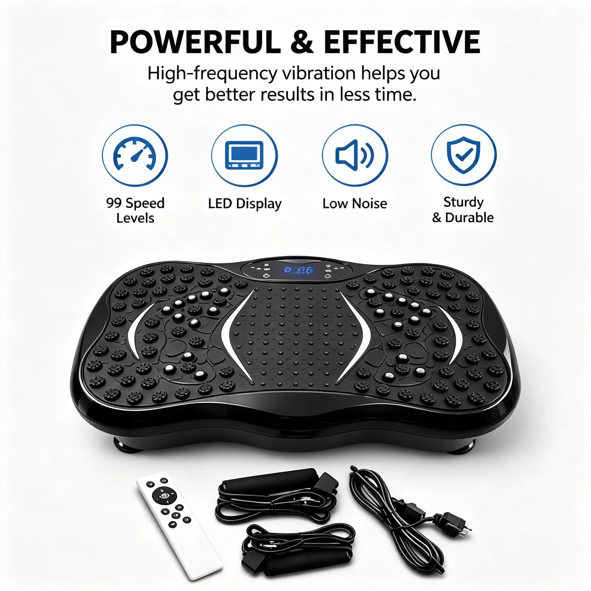 UPWORK Whole Body Vibration Platform for Home Fitness Training
