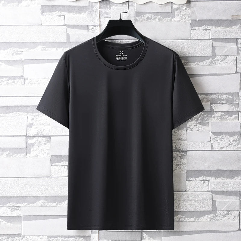 Unisex Quick Dry Ice Silk T Shirt Polyester Breathable Sports Top