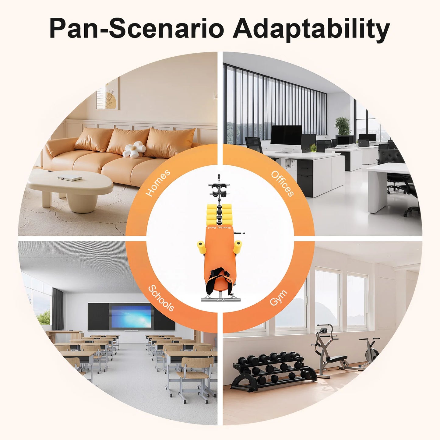 Inversion Table and Training Benches With Neck Stretcher