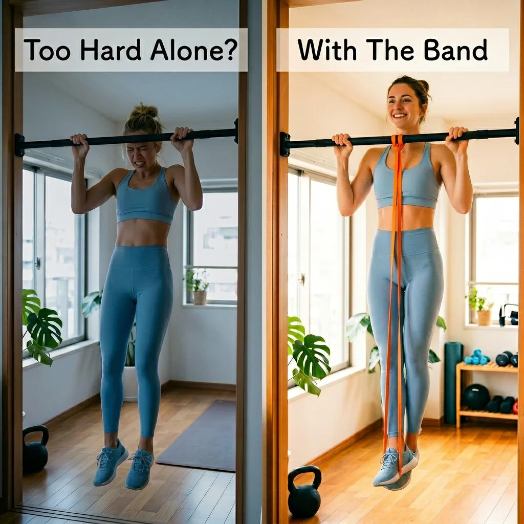 Pull Up Assistance Bands Set Of 5 Heavy Duty Latex