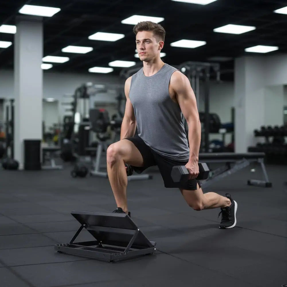 Heavy Duty Slant Board For Squats And Calf Stretching