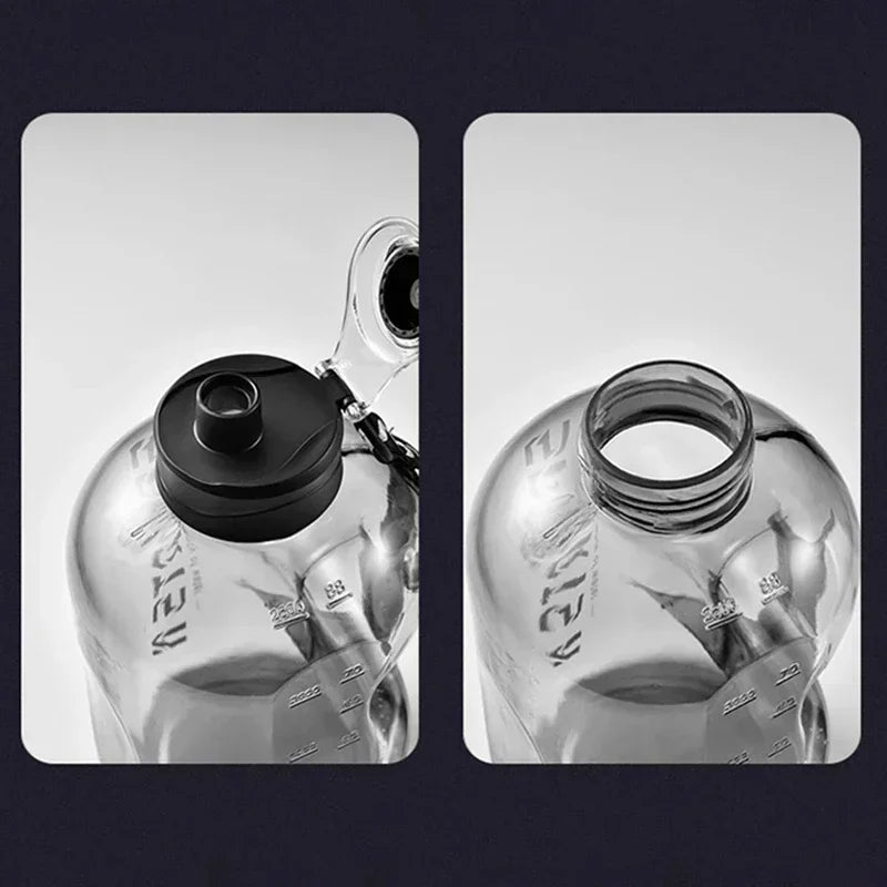 Portable Large Capacity Water Bottle For Fitness Camping And Gym
