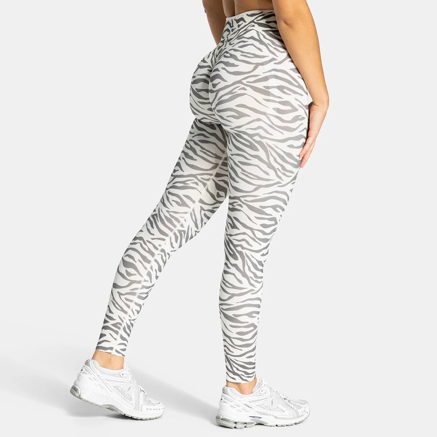 Everwanted Leopard Print Yoga Set Racerback Sports Bra High Waisted Leggings