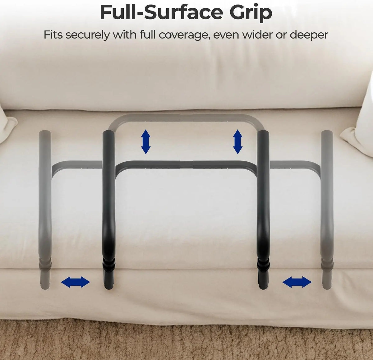 Metal Stand Assist Rail For Couch And Chair Mobility Aid