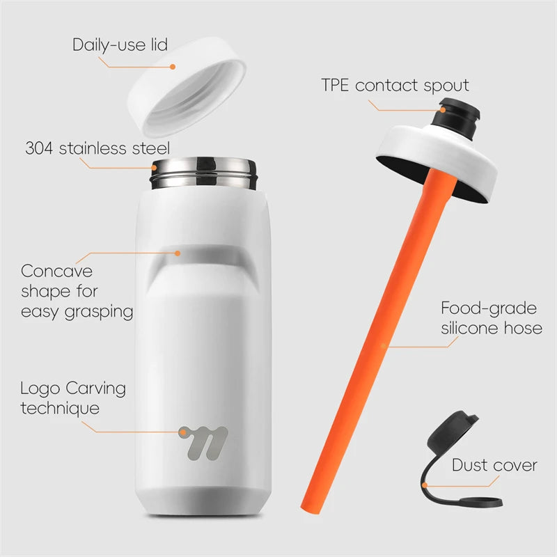 West Biking Insulated Cycling Water Bottle Vacuum Flask