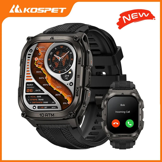 KOSPET Tank M4 Smartwatch With GPS Offline Maps 10ATM