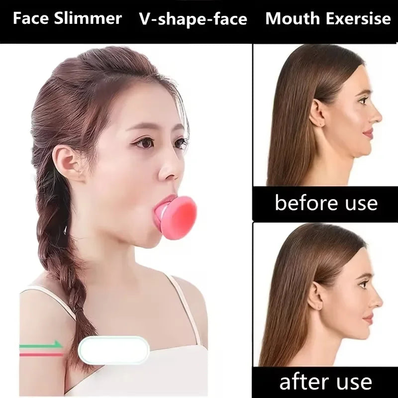 Face Exerciser Jawline Shaper Skin Tightening Double Chin Removal Tool
