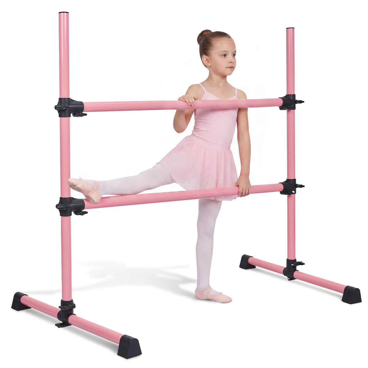 Freestanding Ballet Barre For Dance Practice And Pilates Stretching