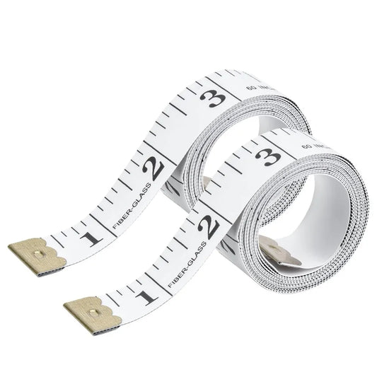 Soft Tape Measure 2 Pack Double Sided For Sewing Tailoring