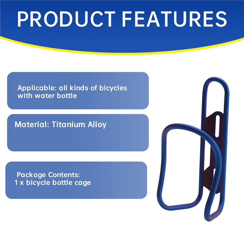 Ultra Light Sandblasted Aluminum Water Bottle Cage 2Pack With Bolts