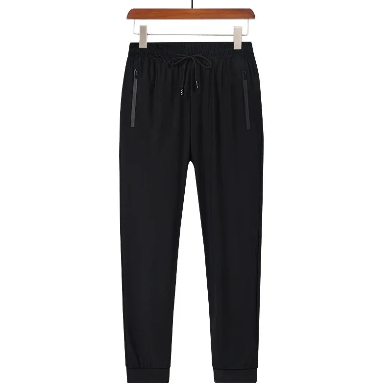 Men's Ice Silk Quick Dry Sweat Absorbing Sports Pants