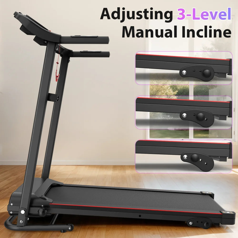 Home Treadmill 12 KMH Cardio Training For Indoor Use