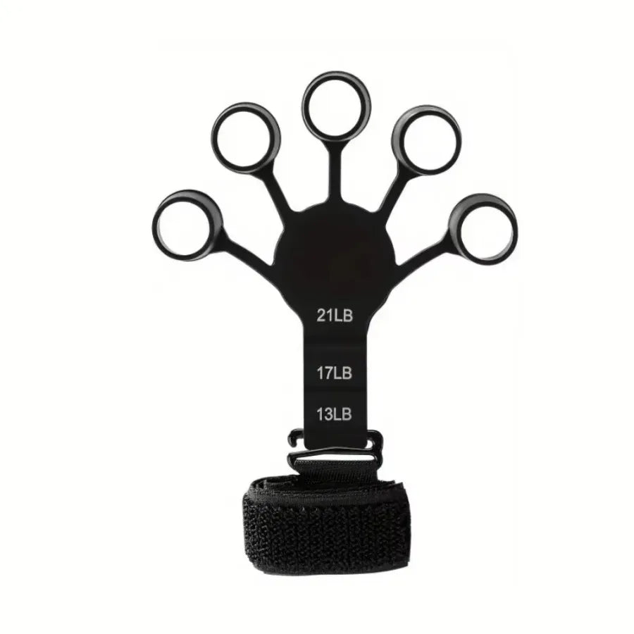 Portable Adjustable Silicone Finger Grip Trainer For Forearm And Wrist