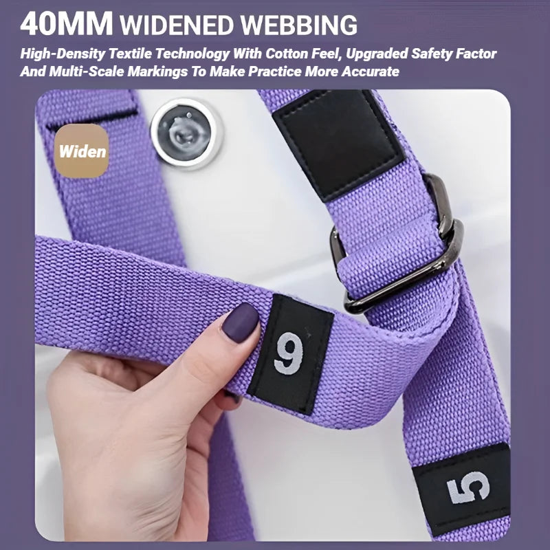 Adjustable Aerial Yoga Strap and Hammock for Leg Splits