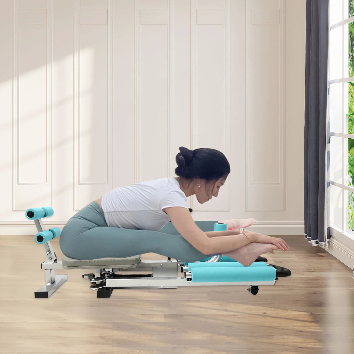 Adjustable Leg Stretcher Machine for Flexibility and Split Training