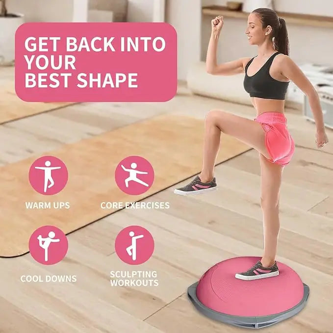 Exercise Ball Trainer For Home Gym Core Training Anti Slip