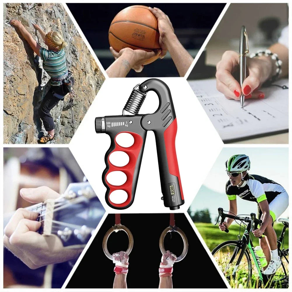Adjustable 5-100Kg Heavy Gripper Hand Exerciser For Strength Training