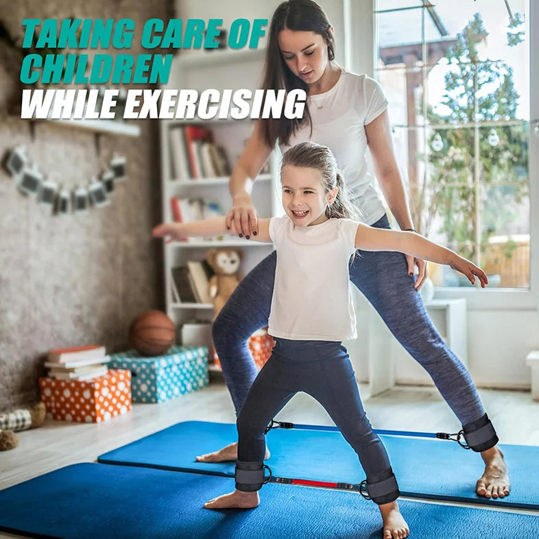 Elastic Ankle Resistance Bands Set For Leg And Glute Training