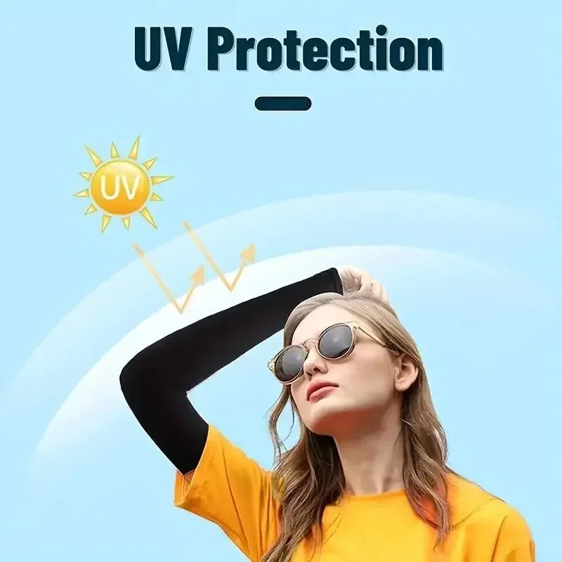 Cooling Arm Sleeve for Men and Women Ice Silk Protection